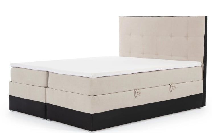 Фото: Континентальне ліжко Damaco 160 boxspring Bogart 175x126x205 (DAMACO_160) 158064 купити в інтернет-магазині mebishop.com.ua