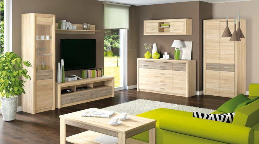 Фото: Вітрина Castel ML Meble 55x201x43 (CASTEL_04/S) 008266 купити в інтернет-магазині mebishop.com.ua
