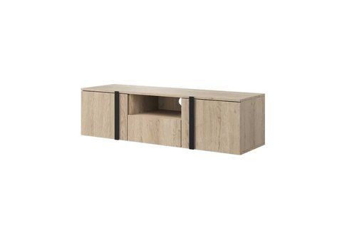 Фото: Тумба для телевізора навісна Verica 150 Bogart 150x40x45 (VERICA_SZAFKA_RTV_WISZACA_150_2D1SZ) 163794 купити в інтернет-магазині mebishop.com.ua