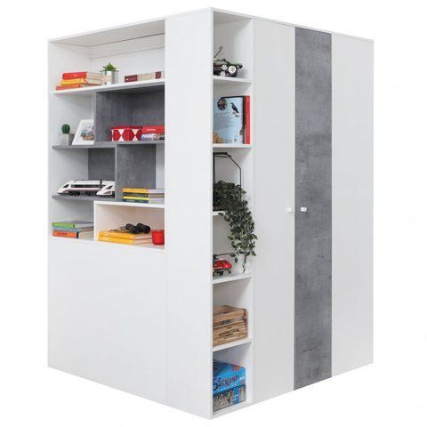 Фото: Шафа кутова Sigma Meblar 135x190x135 (SI1_L/P) 065872 купити в інтернет-магазині mebishop.com.ua