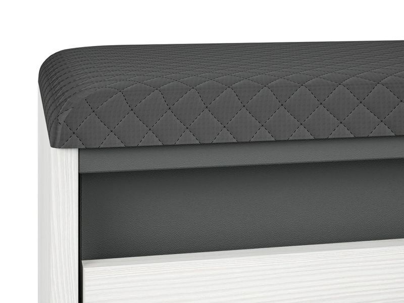 Фото: Тумба для взуття Hyga 70 ML Meble 70x47x34 (HYGA_02) 070201 купити в інтернет-магазині mebishop.com.ua