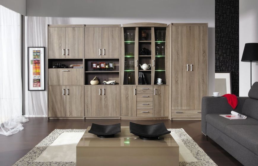 Фото: Шафа Mega Meblar 80x212x50 (MEGA_4) 004307 купити в інтернет-магазині mebishop.com.ua