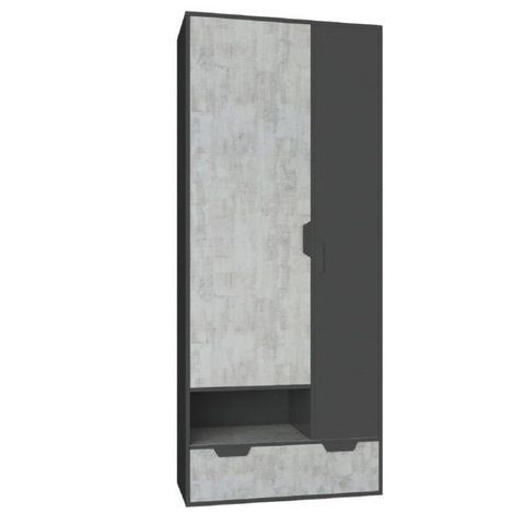 Фото: Шафа Nano Meblar 80x195x50 (NANO_2) 006555 купити в інтернет-магазині mebishop.com.ua