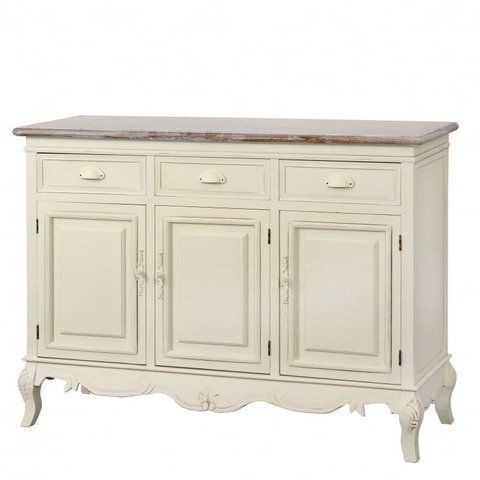 Фото: Комод Rimini з шухлядами та дверцятами Livin Hill 120x85x40 (RIMINI 08) 097095 купити в інтернет-магазині mebishop.com.ua