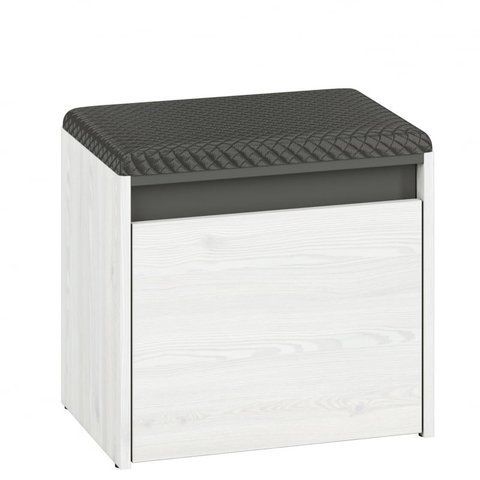 Фото: Компактна тумба для взуття Hyga ML Meble 50x47x34 (HYGA_01) 070204 купити в інтернет-магазині mebishop.com.ua
