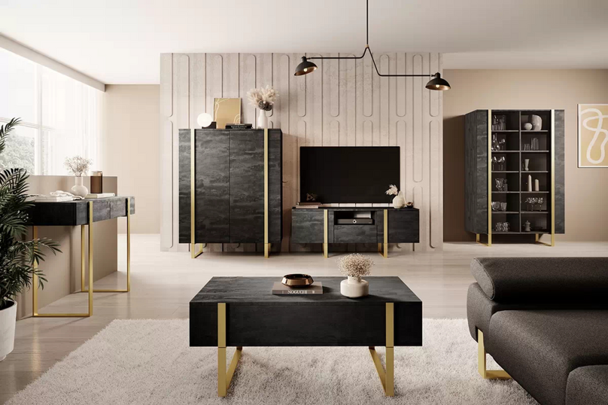 Фото: Висока вітрина Verica 120 Bogart 120x187x45 (VERICA_WITRYNA_120_2D) 163982 купити в інтернет-магазині mebishop.com.ua