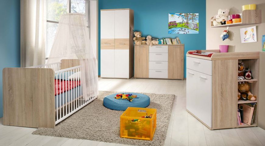 Фото: Комод для дитячої кімнати Winnie Forte 80x93x35 (WNK431) 001831 купити в інтернет-магазині mebishop.com.ua