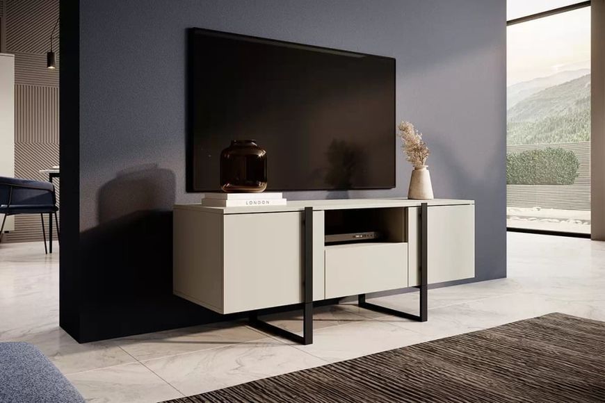 Фото: Тумба для телевізора Verica 150 Bogart 150x57x45 (VERICA_SZAFKA_RTV_150_2D1SZ) 163441 купити в інтернет-магазині mebishop.com.ua